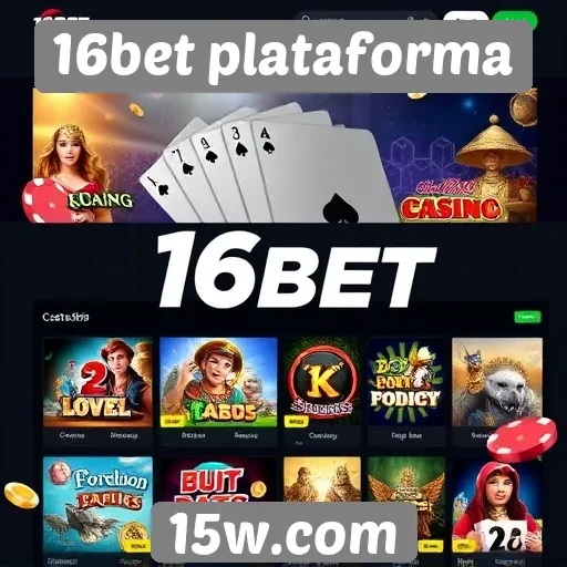 16bet plataforma oferece ampla seleção de jogos de cassino